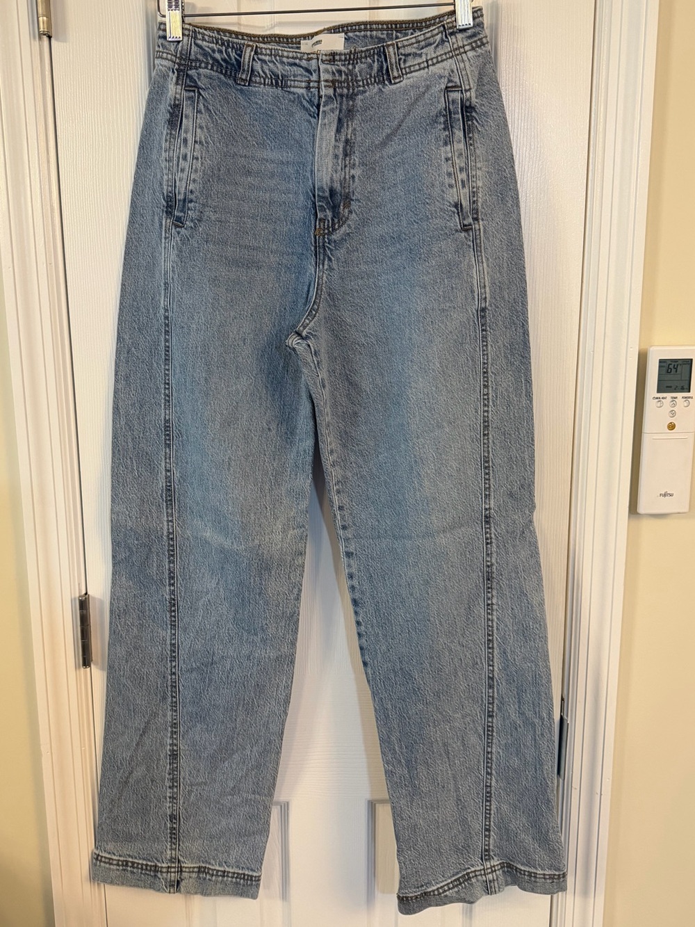 Habitual High Rise Wide Leg Jeans Women’s Size 6/28 Light Wash Denim